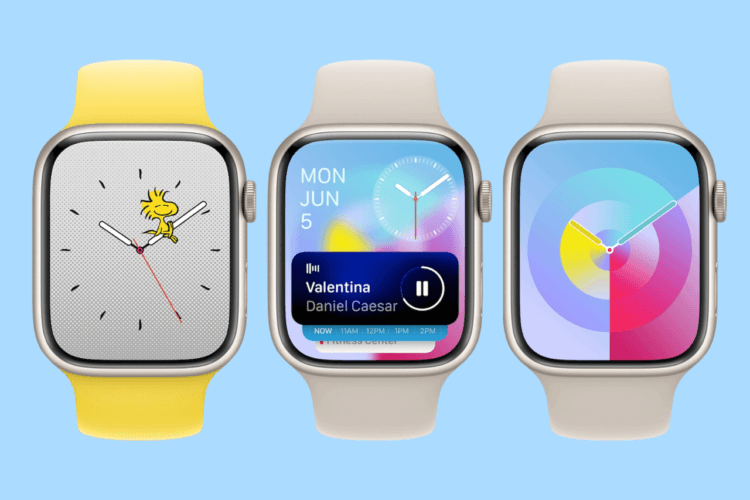 Циферблаты для Apple Watch. Новые циферблаты имеют большое количество настроек. Циферблаты для Apple Watch. Новые циферблаты имеют большое количество настроек. Фото.