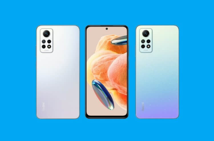 Смартфон Xiaomi Redmi Note 12 Pro. Задняя панель с градиентом смотрится очень здорово. Смартфон Xiaomi Redmi Note 12 Pro. Задняя панель с градиентом смотрится очень здорово. Фото.