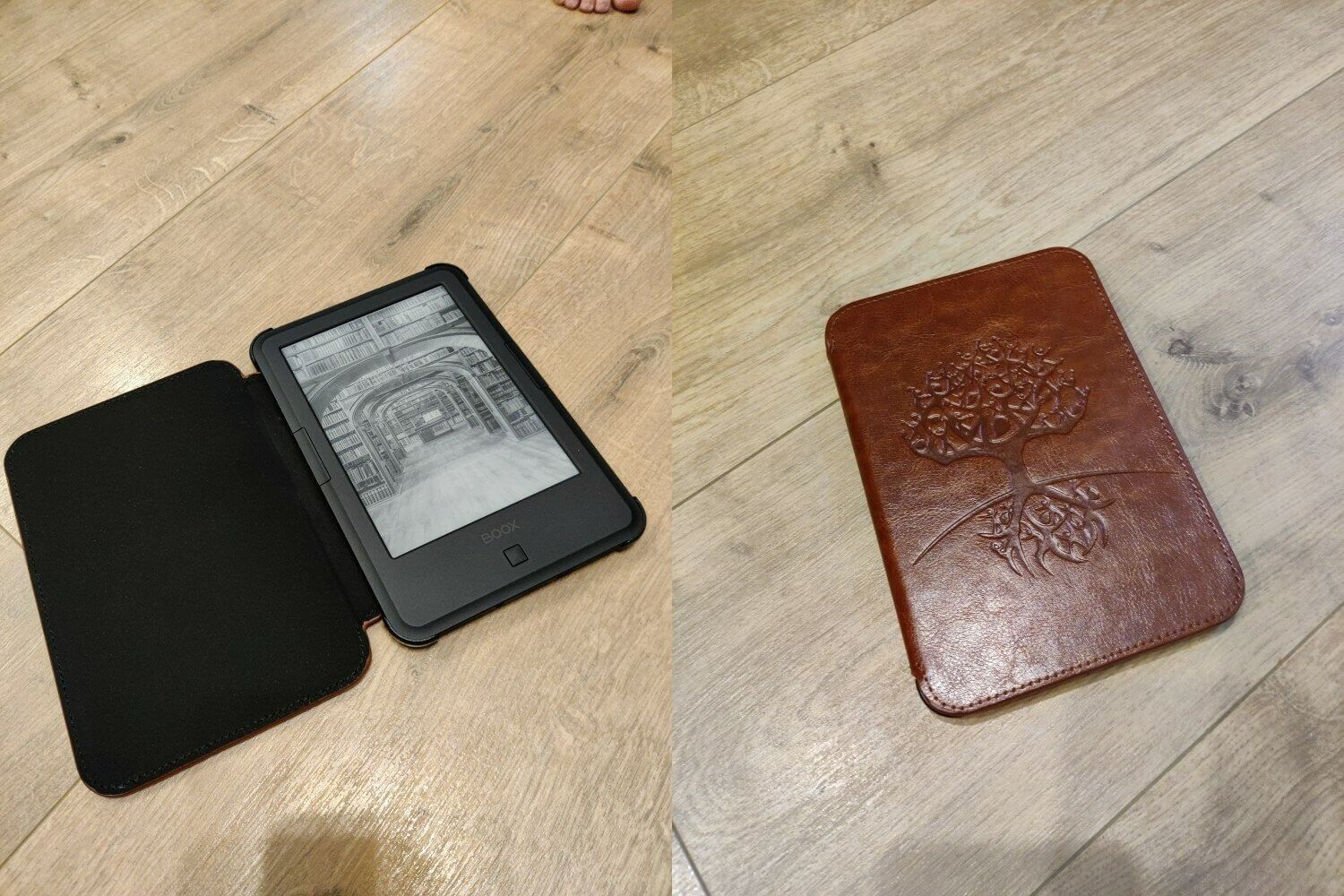 Электронная книга ONYX BOOX. Книга компактная и легкая, поэтому читать на ней будет очень комфортно. Фото.