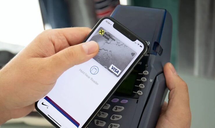 Бесконтактная оплата на Айфоне. Как говорится, вспомнил — прослезился. Фото.