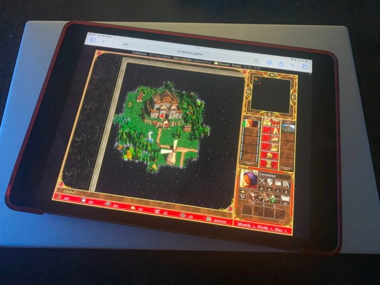 Как бесплатно играть в Героев 3 на iPhone и iPad. Фото.