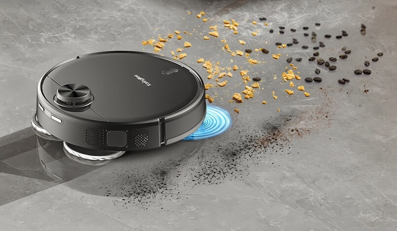 Робот-пылесос с самоочисткой KaringBee S7 OMNI — в 2 раза дешевле, чем должен. Он убирается даже на коврах. Фото.