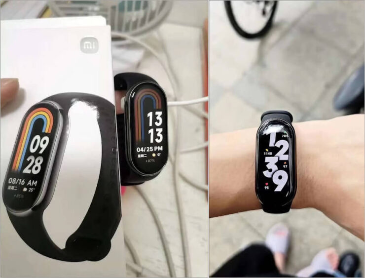 Какой фитнес-браслет лучше купить в 2023. Mi Band 8 — самая новая модель знаменитого фитнес-браслета Xiaomi. Фото.