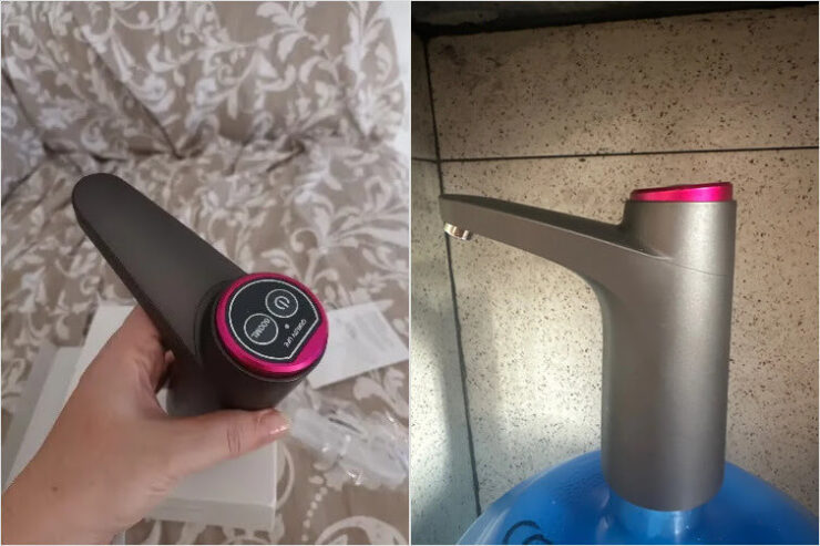 Электрическая помпа для воды. Не знаю, как вы, но я себе такую штуку уже заказал. Фото.