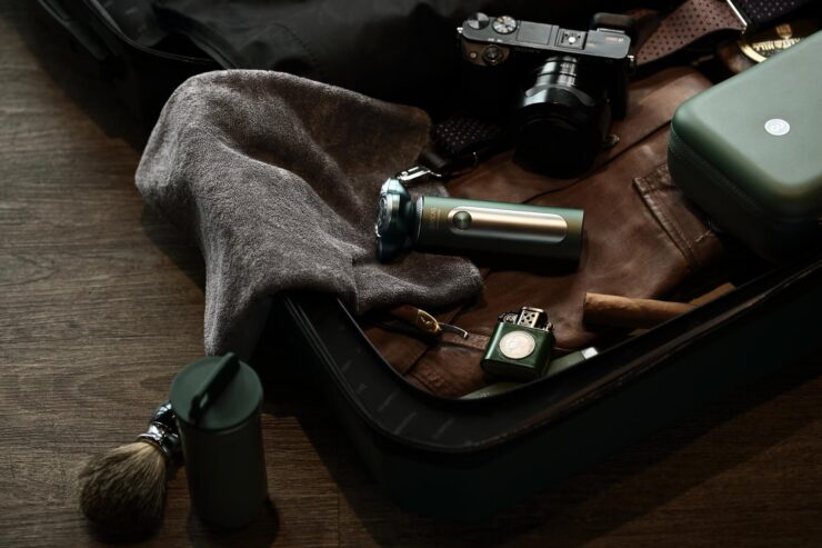 Бритва на аккумуляторе. Внешний вид — сильная сторона SOOCAS S5. Бритва на аккумуляторе. Внешний вид — сильная сторона SOOCAS S5. Фото.