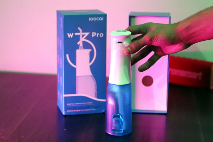 Стоит ли покупать ирригатор. Если придётся, Soocas W3 Pro можно зарядить от обычного USB-C-кабеля. Фото.