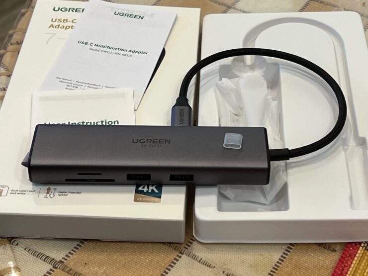 Разветвитель USB портов. Хаб еще и выглядит стильно. Фото.