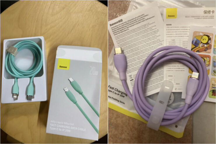 Кабель Lightning с быстрой зарядкой. Такой кабель можно использовать с ЗУ любой мощности. Кабель Lightning с быстрой зарядкой. Такой кабель можно использовать с ЗУ любой мощности. Фото.