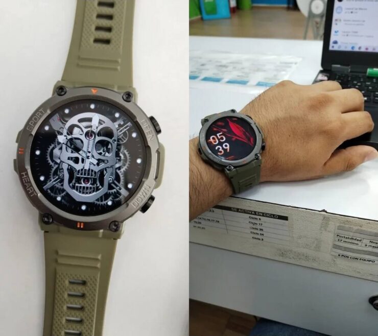 Круглые умные часы. Если вы хотите что-то брутальное и показывающее уведомления, то эти часы вас точно зацепят. Круглые умные часы. Если вы хотите что-то брутальное и показывающее уведомления, то эти часы вас точно зацепят. Фото.