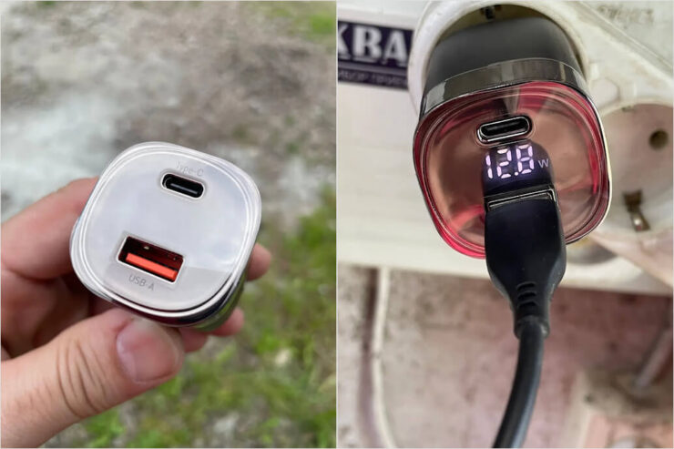 Блок питания с быстрой зарядкой для iPhone. Нет смысла переплачивать за сверхмощный блок питания для Айфона. Фото.