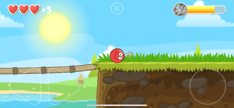 Red Ball 4 — приключения на Айфон. Когда вы еще сможете поиграть за красного колобка. Red Ball 4 — приключения на Айфон. Когда вы еще сможете поиграть за красного колобка. Фото.