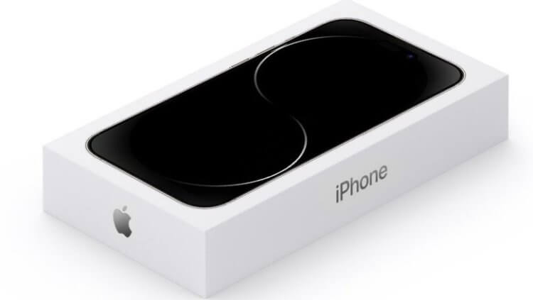 Айфон без зарядки. Толщина коробки от iPhone 15 не оставляет надежды на зарядку в комплекте. Айфон без зарядки. Толщина коробки от iPhone 15 не оставляет надежды на зарядку в комплекте. Фото.