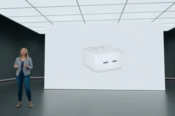 Сколько заряжается Айфон 15. Вот такая зарядка на 35w будет заряжать Айфон на максимальной скорости. Фото.