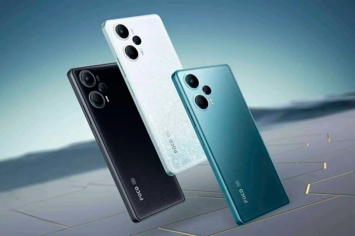 Смартфон с оптической стабилизацией. POCO F5 продается в разных цветах. Фото.