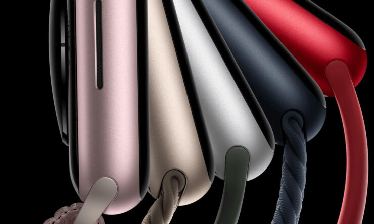 Дизайн Apple Watch 9. С таким выбором каждый подберет себе цвет по душе. Дизайн Apple Watch 9. С таким выбором каждый подберет себе цвет по душе. Фото.