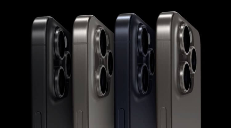 Как выглядит iPhone 15 Pro. Цвета у смартфона очень скучными. Но кто-то просто назовет их строгими. Как выглядит iPhone 15 Pro. Цвета у смартфона очень скучными. Но кто-то просто назовет их строгими. Фото.