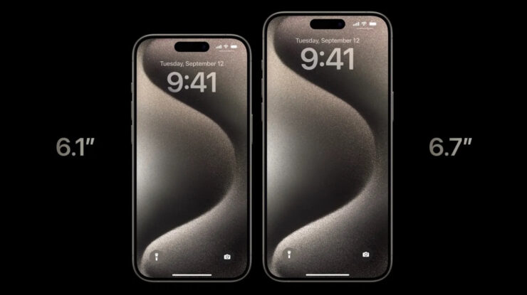 iPhone 15 Pro и 15 Pro Max — теперь в корпусе из титана. Фото.