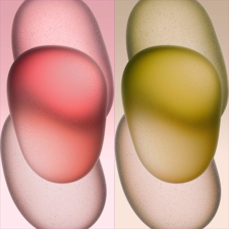 Какие цвета у iPhone 15. Розовый и желтый мне понравились больше всего. Фото.