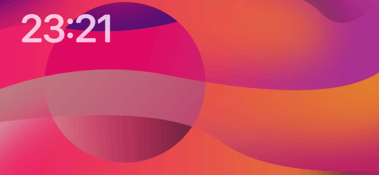 Режим ожидания на Айфоне с iOS 17. Вот так будет выглядеть режим ожидания с новой заставкой. Фото.