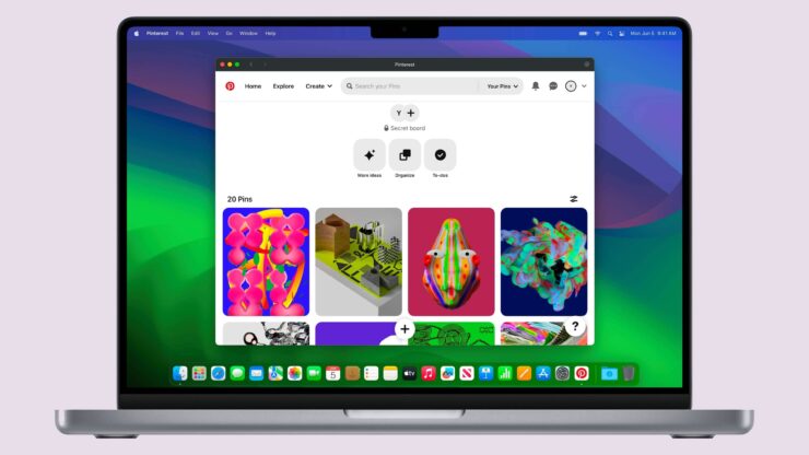 Веб-приложения на компьютере. Веб-приложения теперь можно размещать в Dock. Фото.