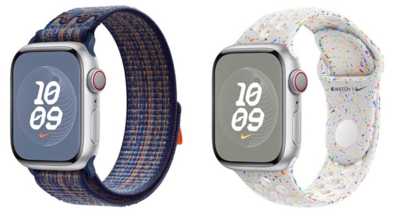 Новые ремешки для Apple Watch 9. Ремешки Nike теперь выглядят посвежевшими за счет новых расцветок. Новые ремешки для Apple Watch 9. Ремешки Nike теперь выглядят посвежевшими за счет новых расцветок. Фото.