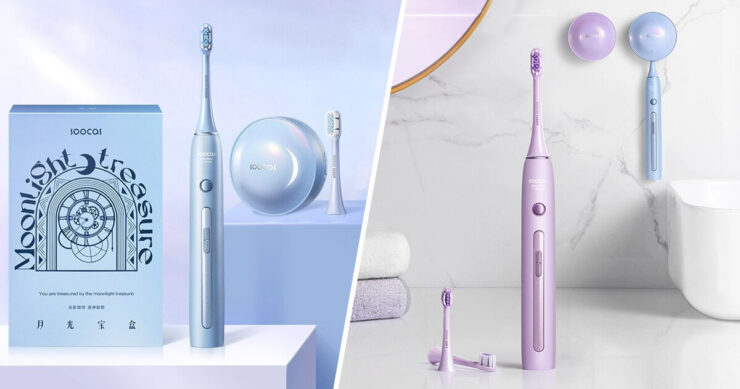 Какая электрическая зубная щетка лучше. SOOCAS X3 Pro выпускается в двух приятных цветах. Фото.