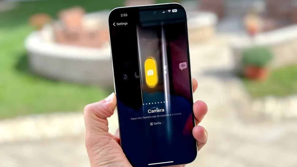 Как поменять действие Action Button в iPhone 15 Pro. В этом меню надо отключить любые действия по нажатию на Action Button. Источник: tomsguide.com. Фото.