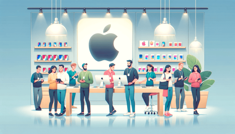 Как себя чувствует Apple в 2023 году после ухода из России. Фото.