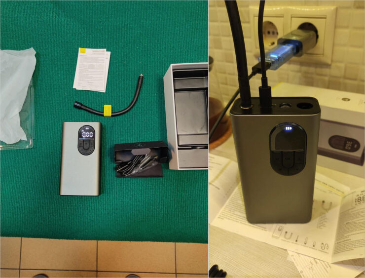 Компрессор для накачки автомобильных колёс. Этот компрессор накачает даже автомобильные колёса. Компрессор для накачки автомобильных колёс. Этот компрессор накачает даже автомобильные колёса. Фото.