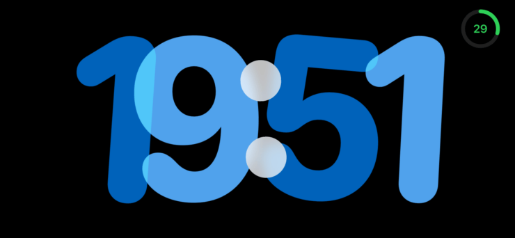 Как изменить режим ожидания на Айфоне. Или отобразить вот такие прикольные часы. Фото.