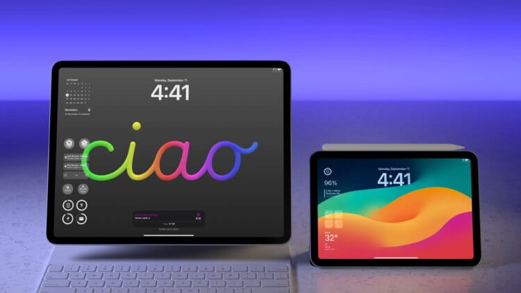 Стоит ли устанавливать iPadOS 17 на старые Айпады. Экран блокировки на iPad с iPadOS 17 изменился очень сильно. Источник: macstories.net. Стоит ли устанавливать iPadOS 17 на старые Айпады. Экран блокировки на iPad с iPadOS 17 изменился очень сильно. Источник: macstories.net. Фото.