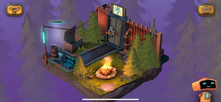 Tiny Robots — игра про поиск предметов на русском. Карту можно крутить и внимательно все осматривать. Tiny Robots — игра про поиск предметов на русском. Карту можно крутить и внимательно все осматривать. Фото.