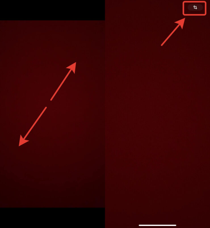 Как обрезать видео на Айфоне. Видео теперь обрезается буквально в пару касаний. Фото.