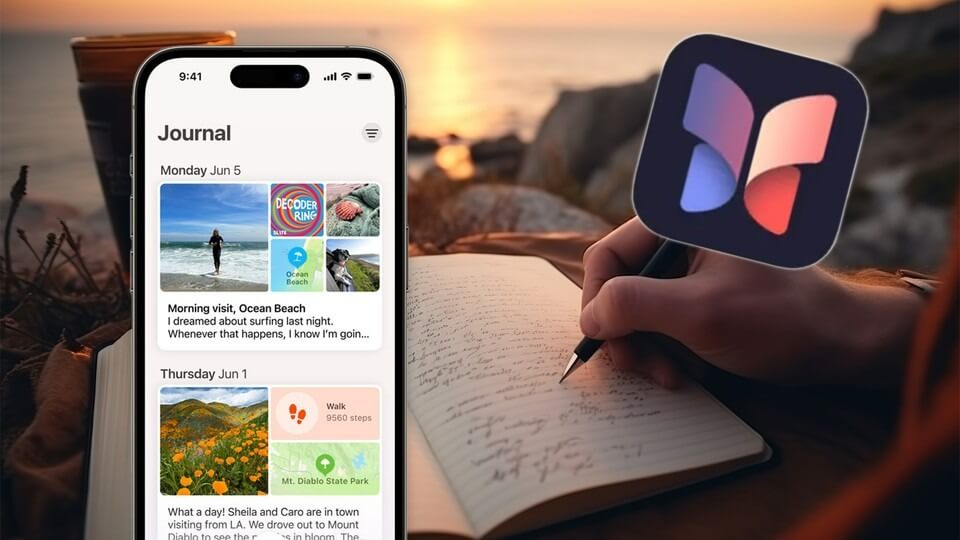 Для чего нужно приложение Дневник в iOS 17.2 и как им пользоваться. Для чего нужно приложение Дневник в iOS 17.2 и как им пользоваться. Фото.