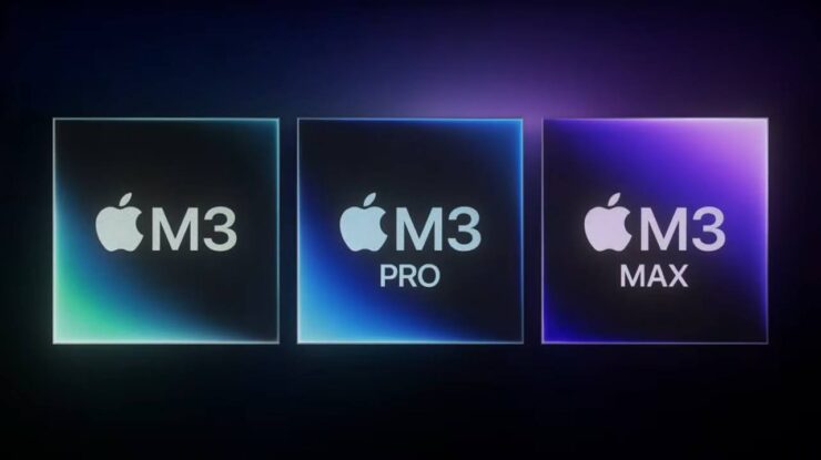 MacBook Pro с процессором M3. Процессоры — главное нововведение новых Макбуков. Фото.
