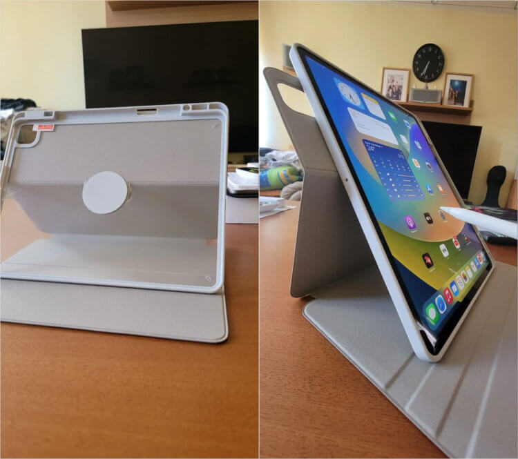 Магнитная подставка для iPad с AliExpress. Отличный кейс и недорогой. Магнитная подставка для iPad с AliExpress. Отличный кейс и недорогой. Фото.