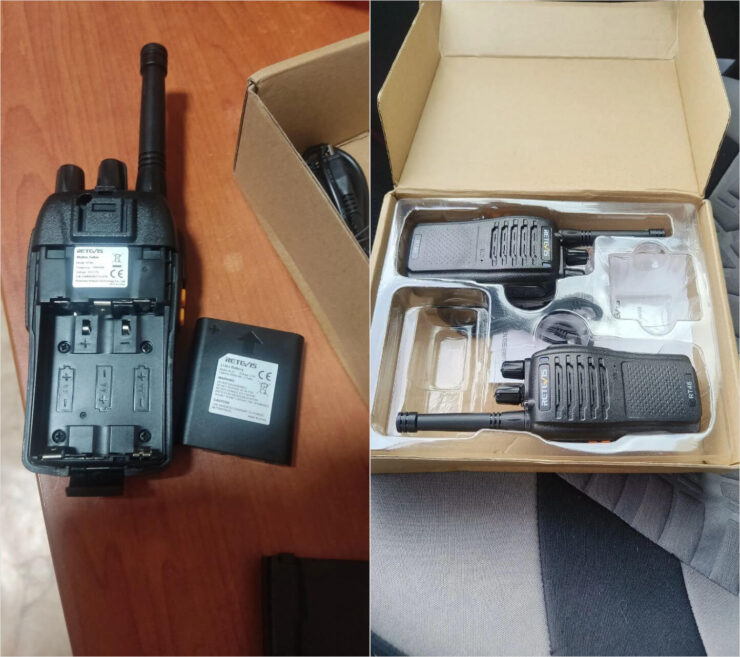 Пара раций с радиосвязью и батарейкой. С такой рацией вы не пропадёте даже в лесу и в степи. Пара раций с радиосвязью и батарейкой. С такой рацией вы не пропадёте даже в лесу и в степи. Фото.