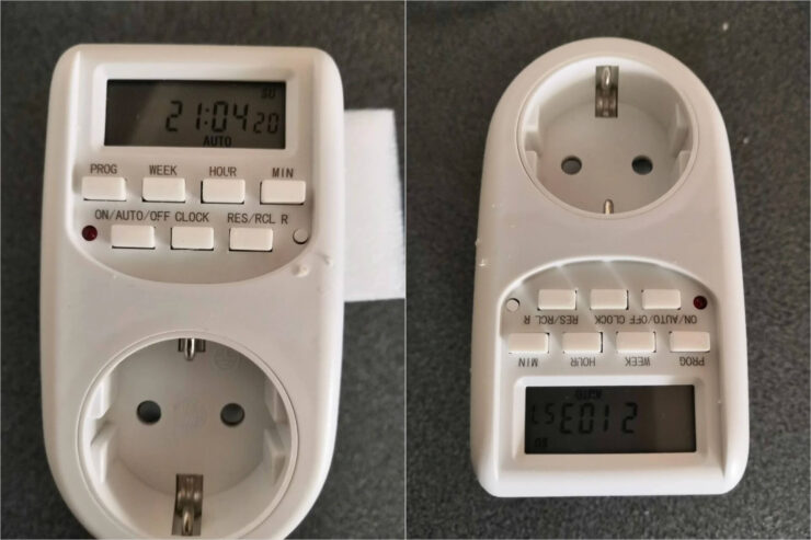 Программируемая розетка с автоотключением. Розетка с экраном и настройками — это полезно. Программируемая розетка с автоотключением. Розетка с экраном и настройками — это полезно. Фото.