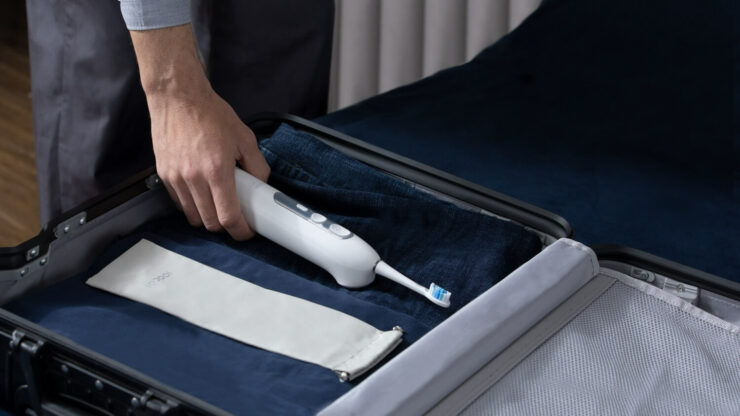 Какая электрическая зубная щетка лучше. В комплекте идет специальный чехол для переноски. Какая электрическая зубная щетка лучше. В комплекте идет специальный чехол для переноски. Фото.