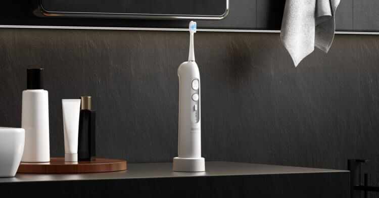 Зубная щетка SOOCAS Neos с функцией ирригатора заменит вам сразу два устройства. Где купить ее со скидкой. Фото.