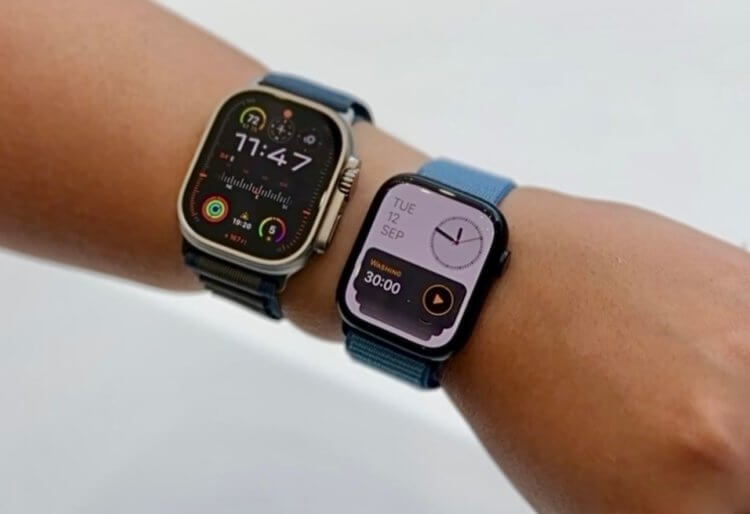 Чем отличаются Apple Watch Series 9 от Apple Watch Ultra 2 и какие лучше купить в 2023. Фото.