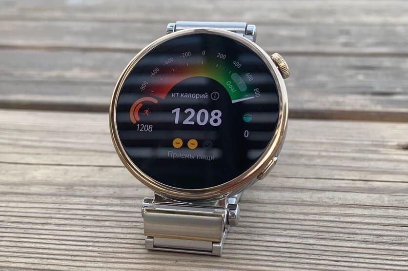 Умные часы с большим временем автономной работы. Даже в режиме пассивного контроля часы живут почти неделю от одной зарядки. Фото.