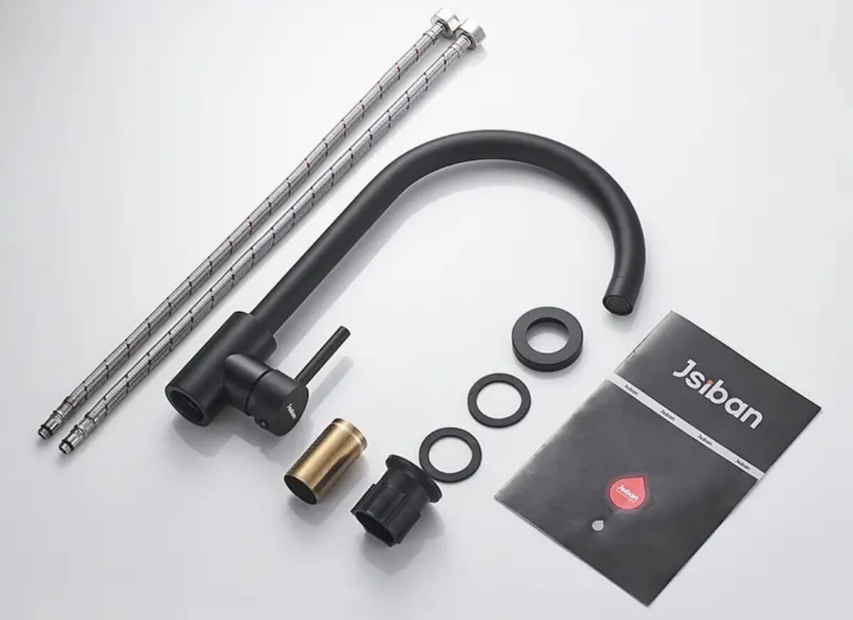 Недорогой кухонный смеситель. Хороший смеситель может стоить недорого. Фото.