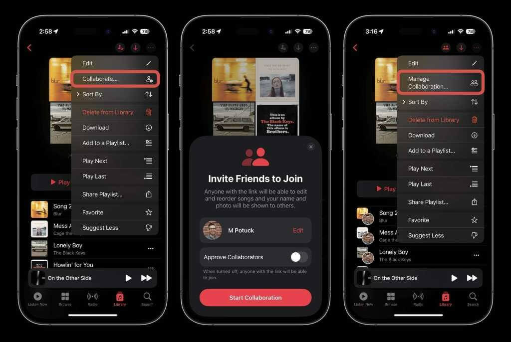 Как поделиться плейлистом в Музыке. Открыть доступ можно к любому плейлисту в вашей медиатеке. Источник: 9to5mac.com. Фото.