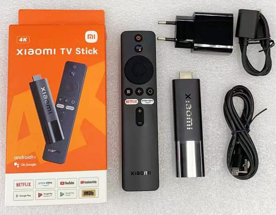 Xiaomi TV Stick 4K — ТВ стик для телевизора. Стик можно подключить к HDMI без всяких проводов и переходников. Фото.