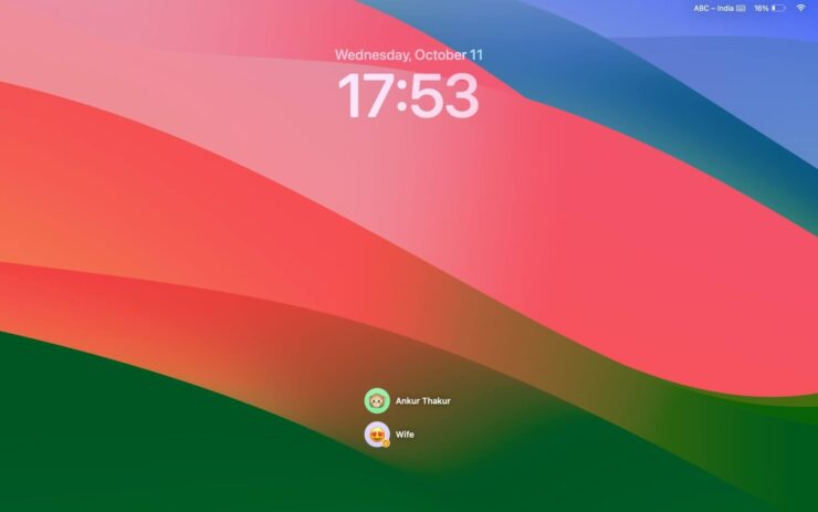 Как убрать часы с экрана блокировки. Вот такой вид локскрина на компьютерах Apple, как оказалось, многим пришелся не по душе. Источник: idownloadblog.com. Фото.