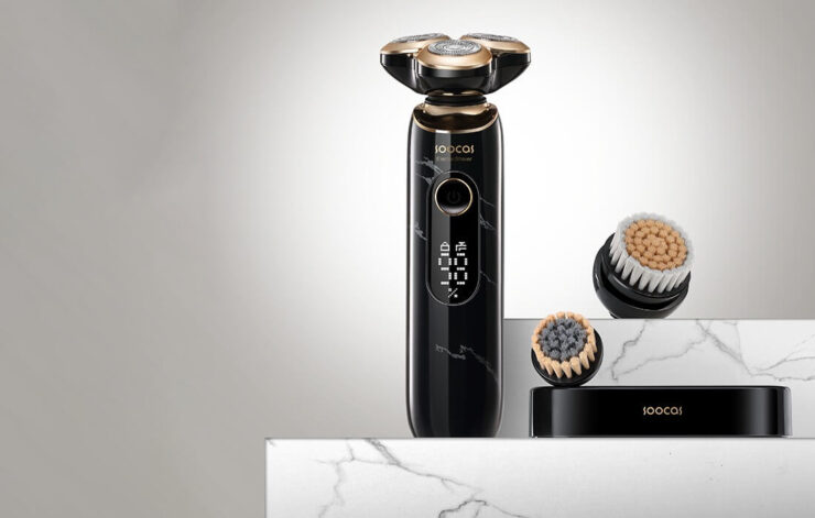 Щетка для очищения лица. Две вот такие насадки вы найдете в коробке с SOOCAS S32. Щетка для очищения лица. Две вот такие насадки вы найдете в коробке с SOOCAS S32. Фото.