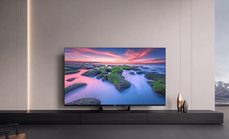 Большой телевизор Xiaomi TV A2 55. Телевизор для тех, кому и 50 дюймов мало. Фото.