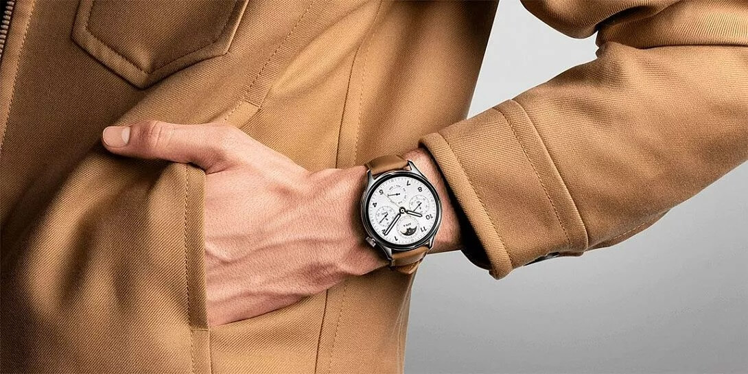 Умные часы Xiaomi. Часы Xiaomi — одни из самых стильных в нашей подборке. Изображение: mishka-shop.com. Фото.