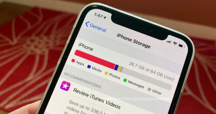 Что будет с Айфоном, если у него закончится память. Проверяем мифы блогеров. Фото.